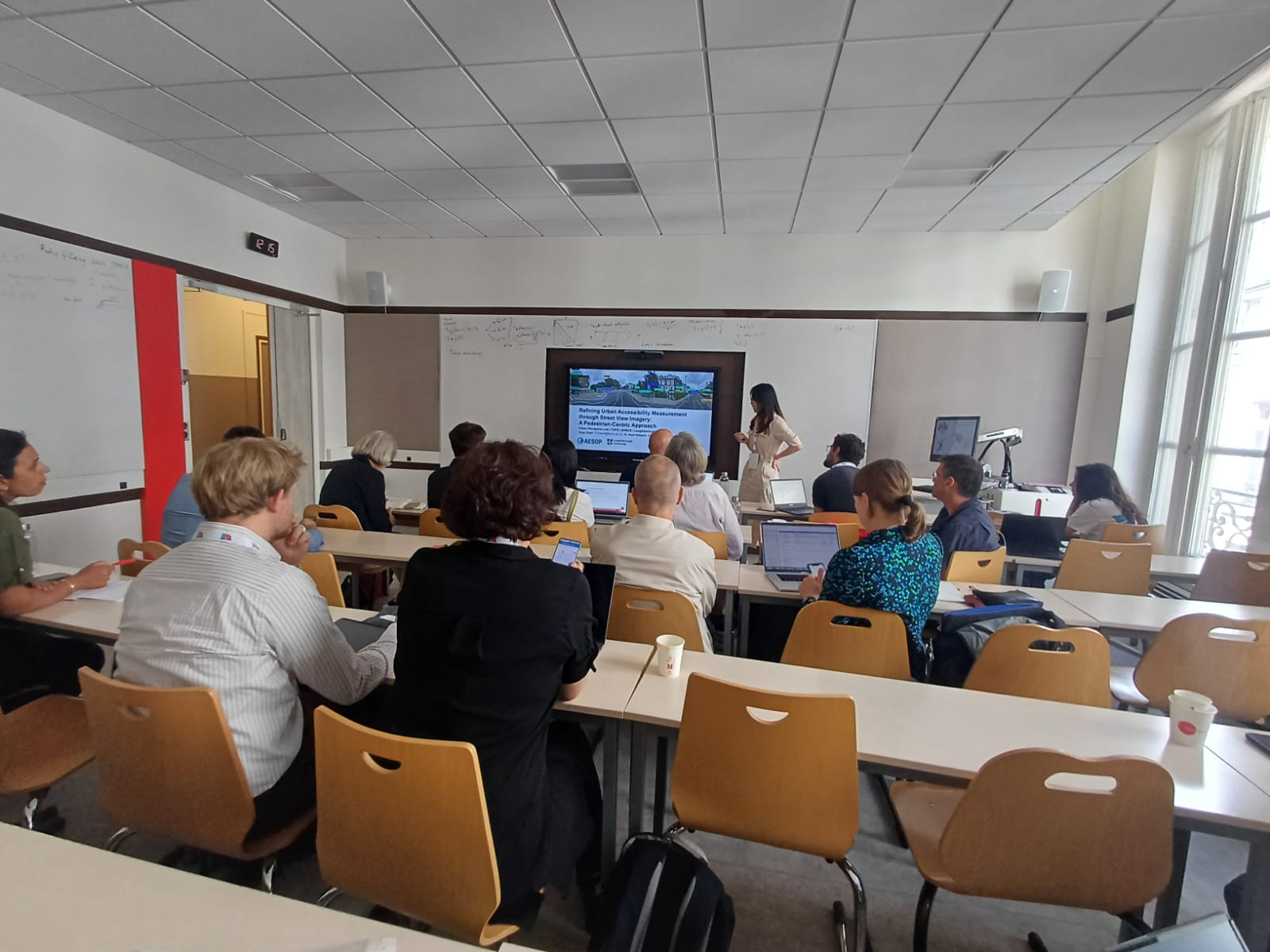 Conference presentation on street-view imagery and accessibility measurement